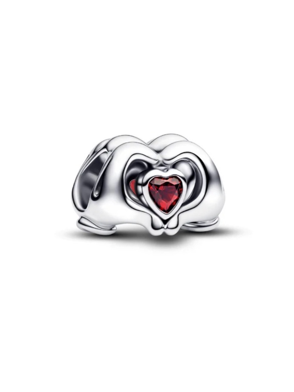 Pandora Disney Mickey Mouse Loving Hands Heart Charm